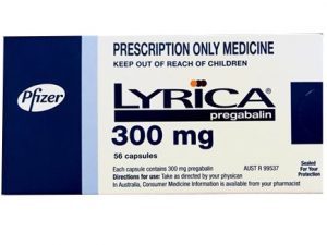 PREGABALIN (LYRICA) 300 MG X 56 CAPSULES
