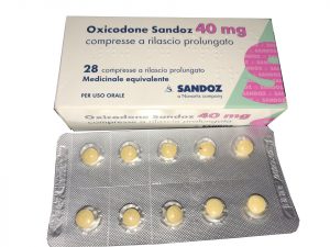 OXICODONE SANDOZ 40MG X 28 TABLETS